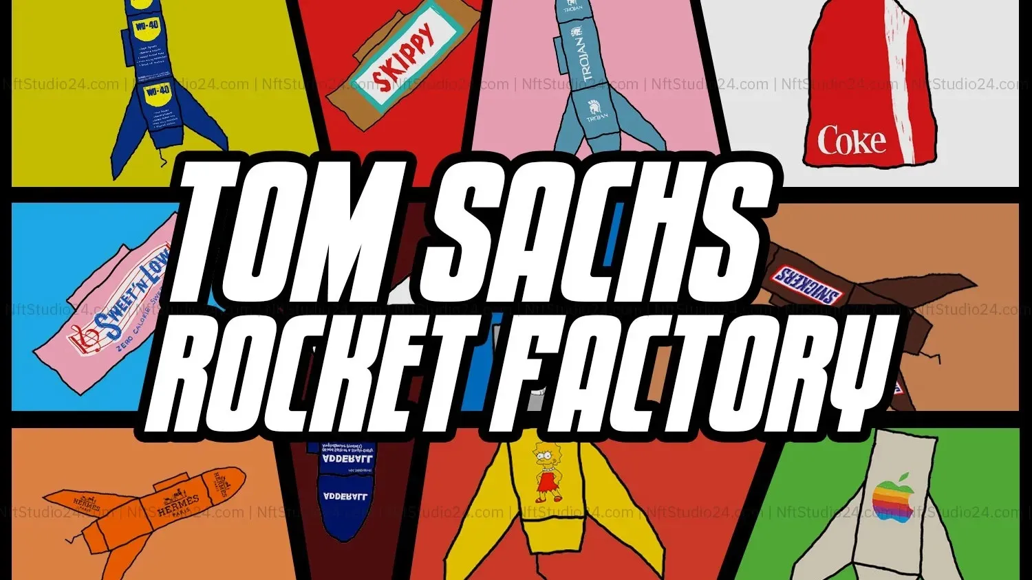 Tom Sachs Rocket Factory NFTs - The Ultimate Fusion of Art - Engineering & Web3 Creativity