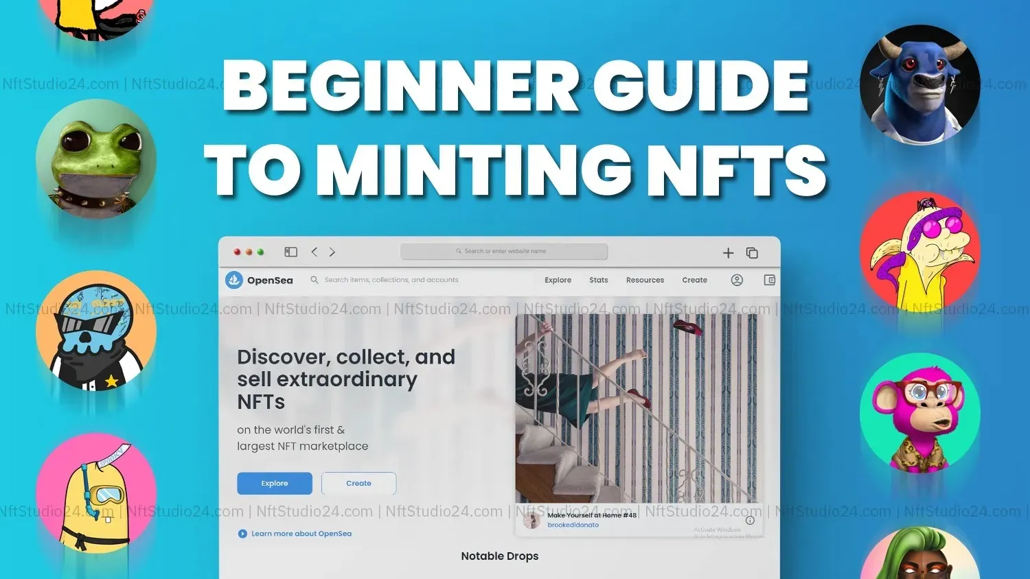 Your Detailed Guide on How to Mint NFTs on OpenSea